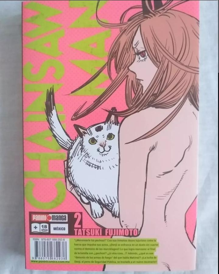 libros y revistas - Libro Cómic ChainSawman Tomo 2 en Español 2