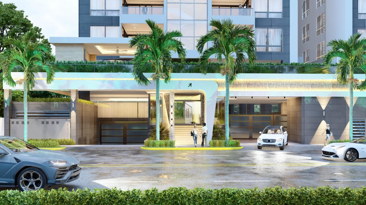 apartamentos - Venta de apartamentos en la Av. Anacaona 7