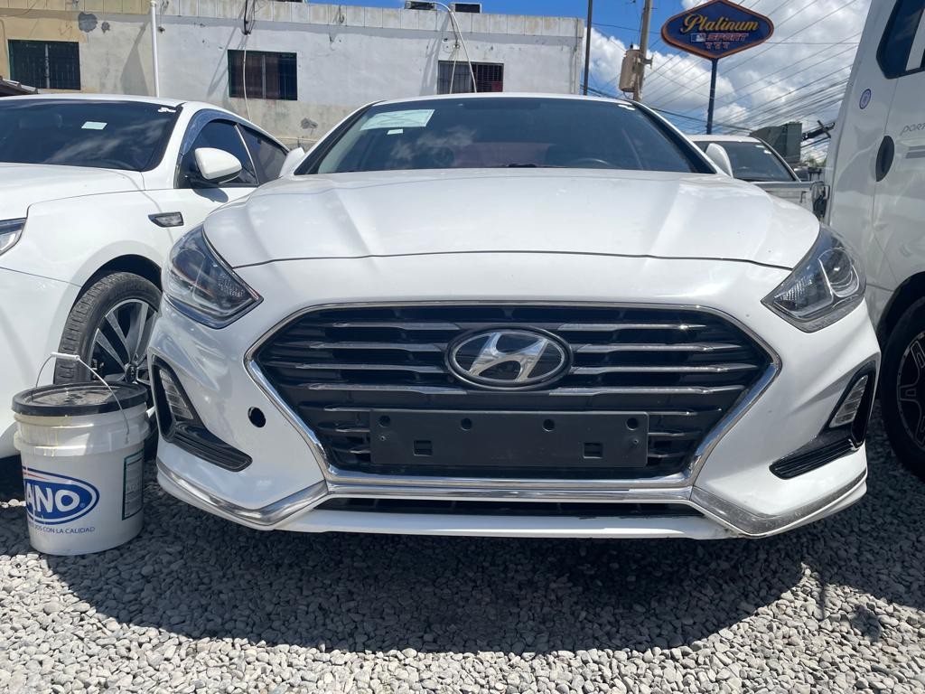 carros - HYUNDAI SONATA NEW RISE 2019 BLANCO