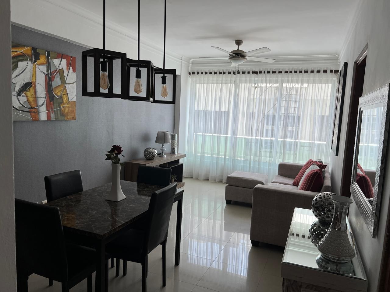 apartamentos - Alquiler Apartamento Amueblado de 1 Habitación, Gazcue, Santo Domingo
