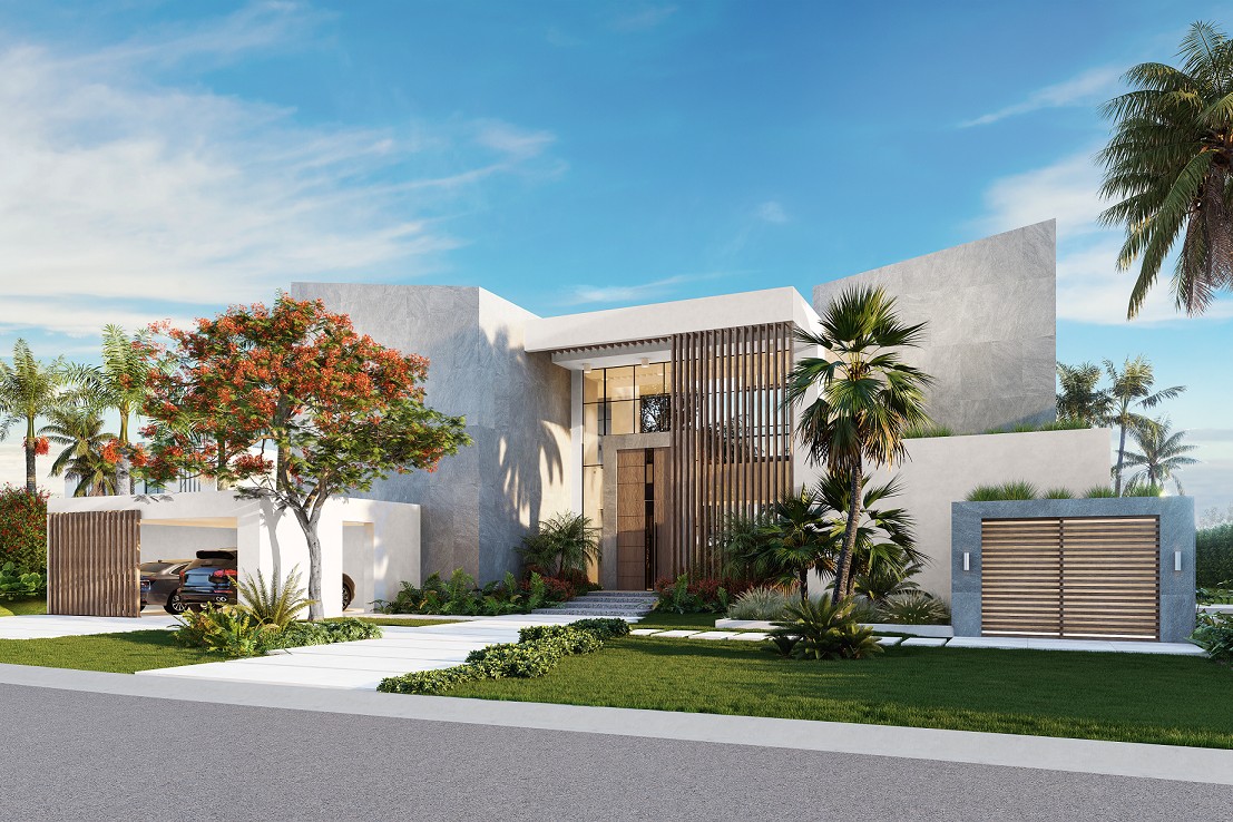 casas vacacionales y villas - Villa en Cap Cana Punta Espada en Plano de 6 habitaciones con plan de pagos 3