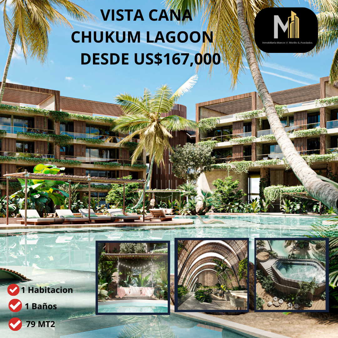 apartamentos - apartamento en chukum lagoon-vista cana 3