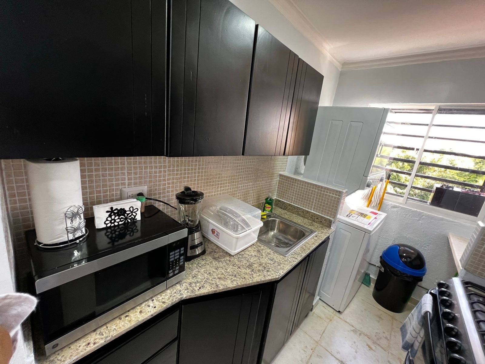 apartamentos - venta de apartamento amueblado en autopista de san Isidro santo Domingo este  7