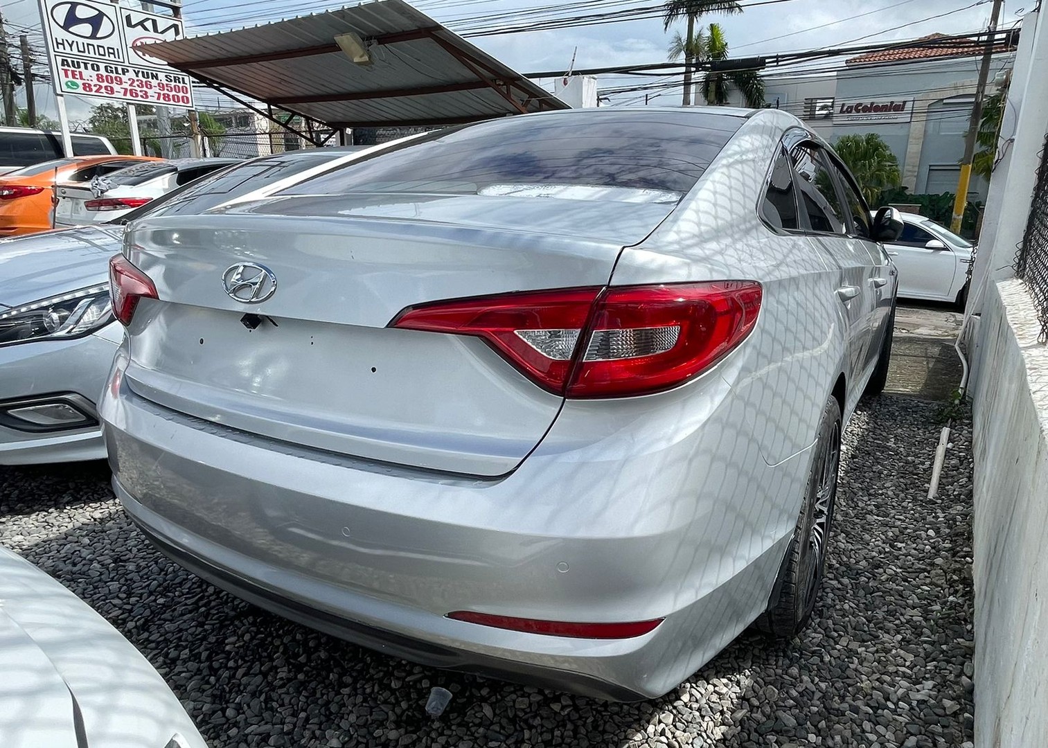 carros - HYUNDAI SONATA LF 2016 GRIS 2