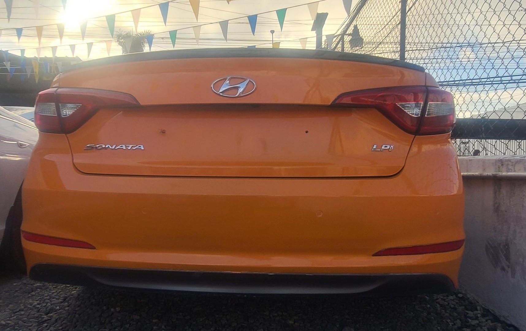 carros - HYUNDAI SONATA LF 2017  NARANJA  6