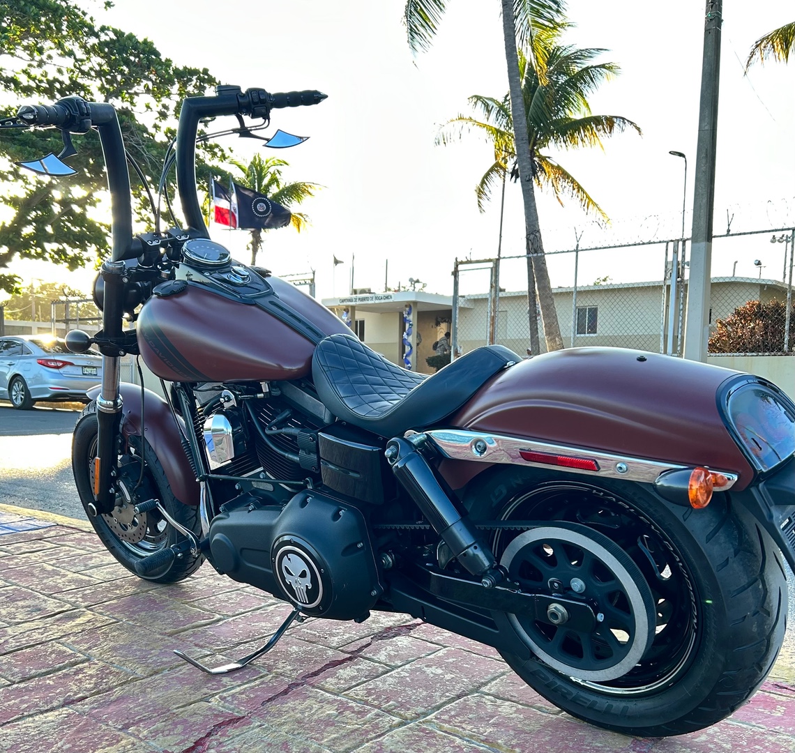 motores y pasolas - Harley Davidson Fat Bob 103 año 2017 5