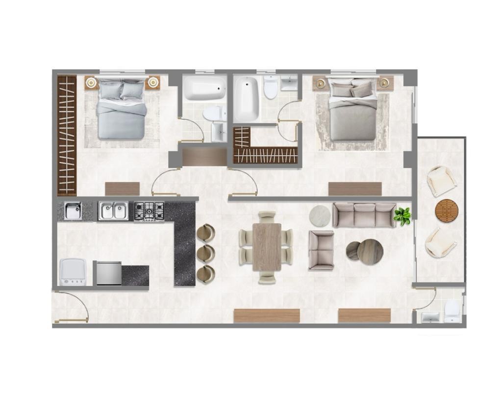 apartamentos - Apartamentos en Velas Casas Av. Independencia de 1, 2 y 3 habitaciones  2