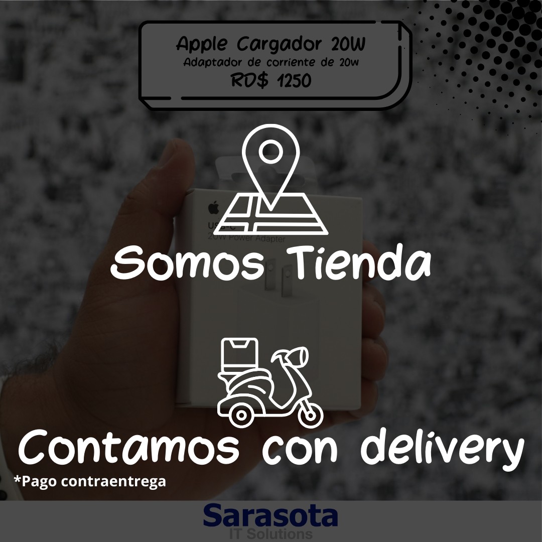 accesorios para electronica - Adaptador de corriente de 20w para dispositivos de Apple (Cargador o Fuente)
 3