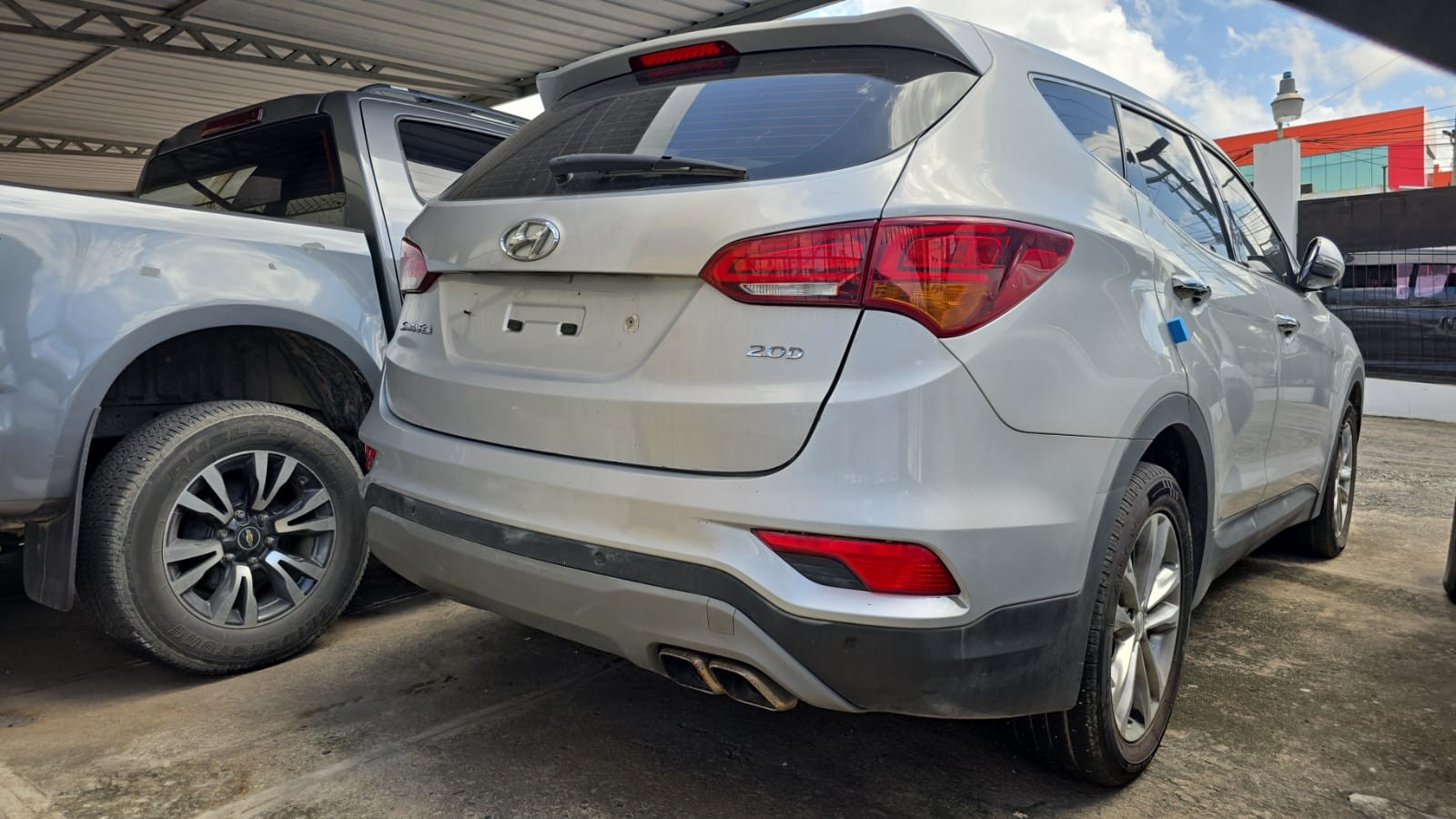 jeepetas y camionetas - Hyundai Santa Fe 2018 GrisDesde: RD$1,070,100.00 8