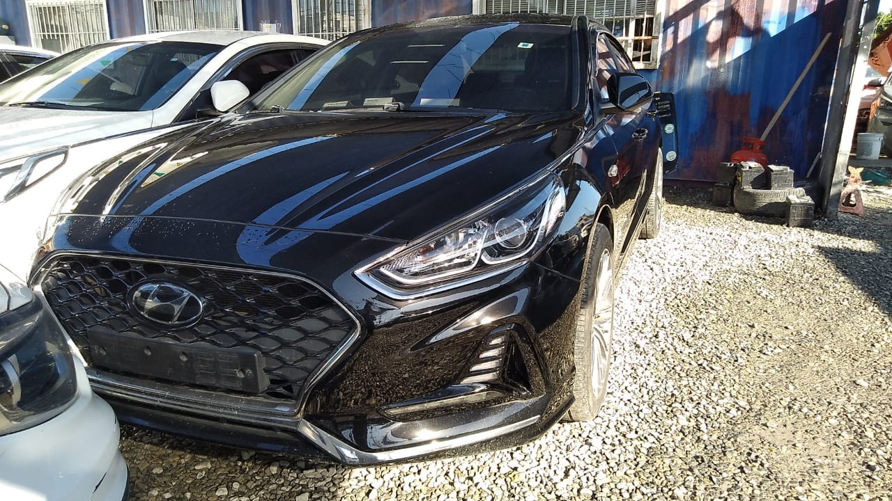 carros - HYUNDAI SONATA NEW RISE 2021 NEGRO 2