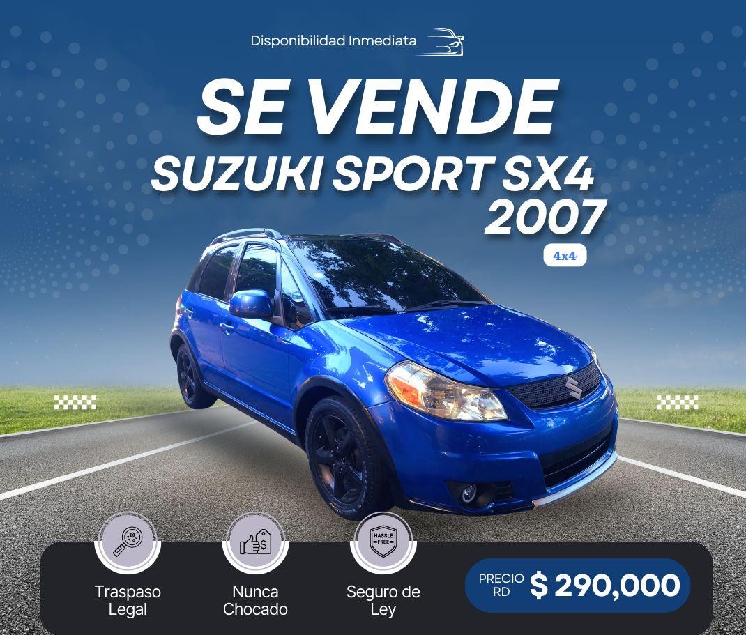 carros - suzuki sx4 2007 