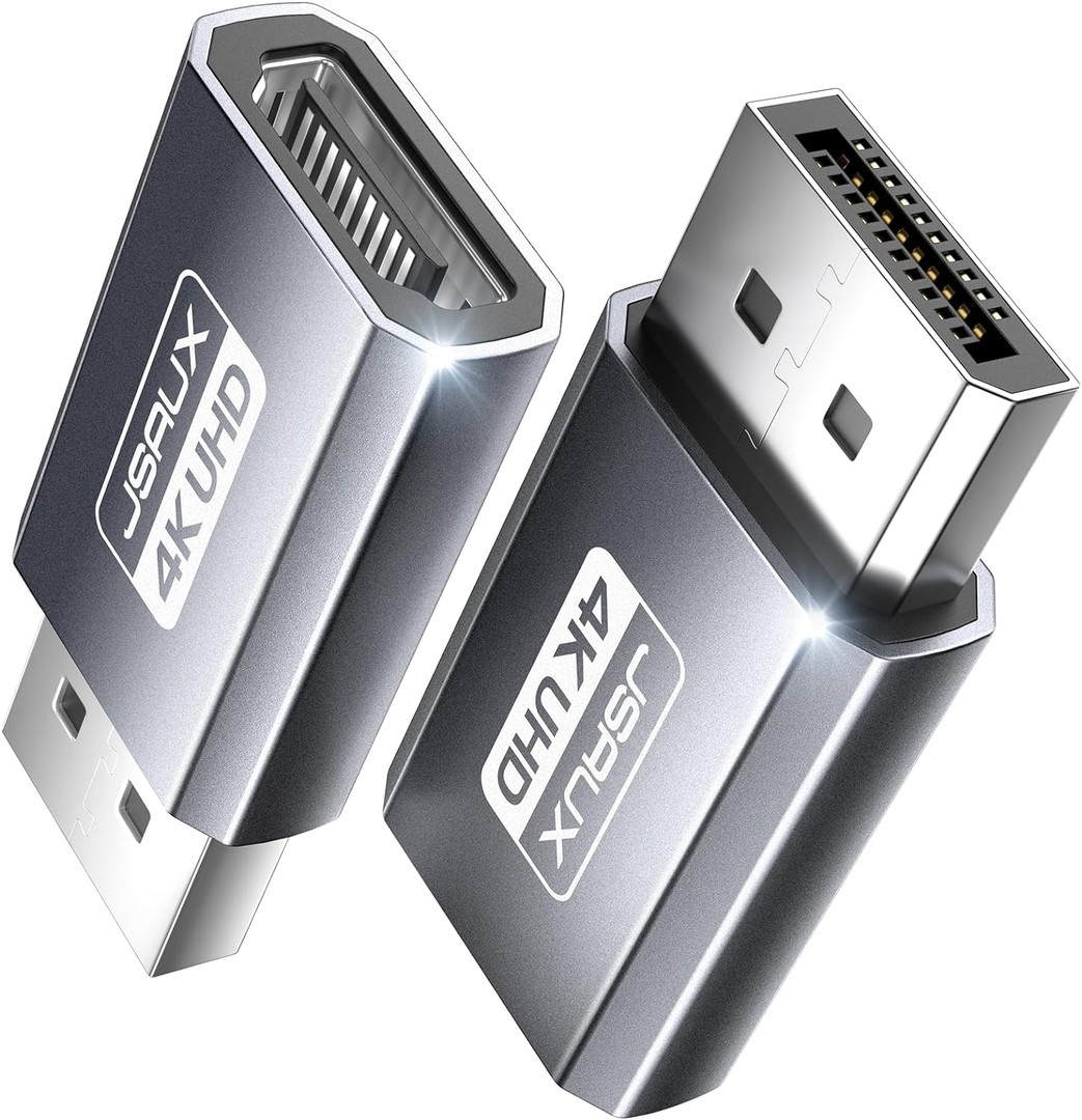 accesorios para electronica - Adaptador JSAUX 4K DisplayPort to HDMI
