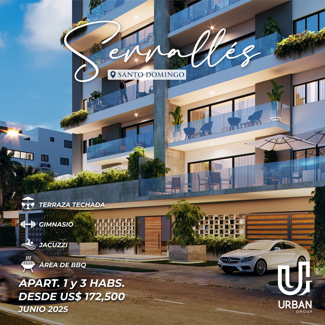 apartamentos - Apartamentos de 1 y 3 Habitaciones desde US$172,500 En Serrallés 1