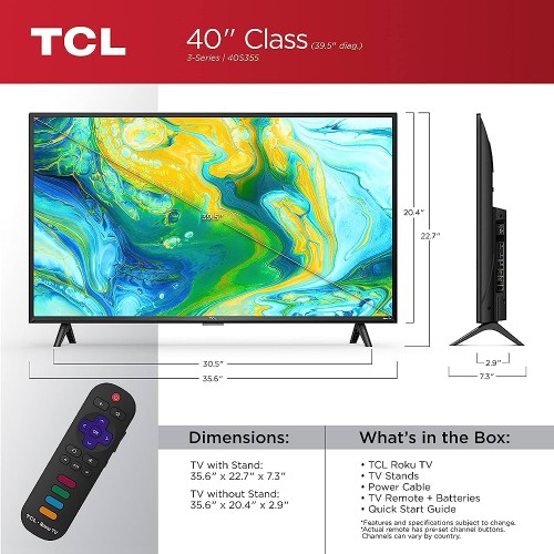 tv - OFERTA Televisor TCL 40S355 Smart TV 40 Pulgadas 2