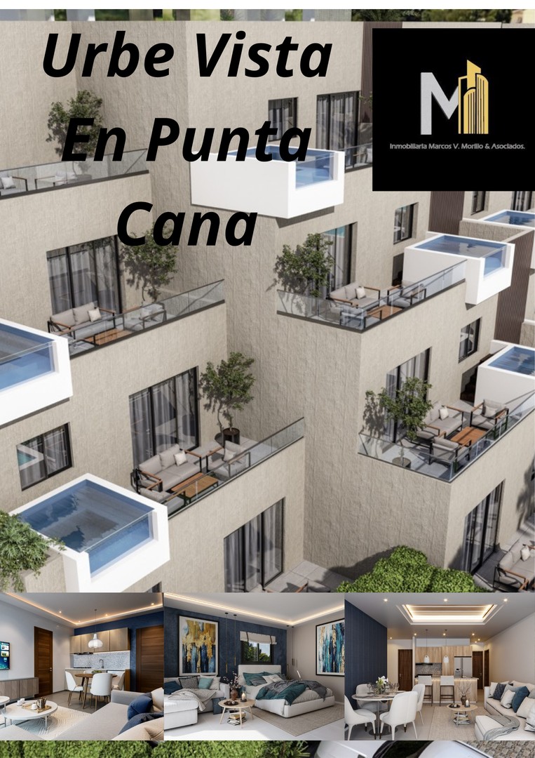 apartamentos - vendo apartamento en punta cana 