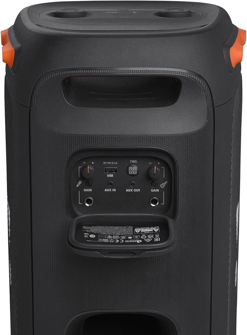 camaras y audio - BOCINA JBL PARTYBOX 110 BLUETOOTH 5,1 WATERPROOF IPX4, 160W, 3,5MM IMPUT, RGB 3