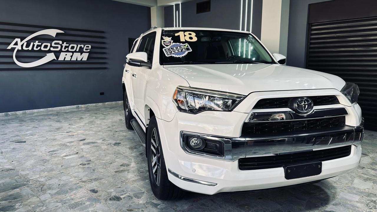 jeepetas y camionetas - Toyota 4Runner Limited 2018 4x2 Clean Carfax