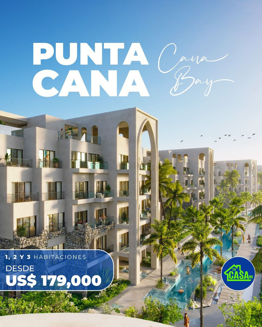 apartamentos - Proyecto en Punta Cana, Cana Bay 🏖