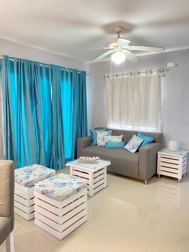 apartamentos - Bavaro-Punta Cana, Apartamento Amueblado De 2 Habitaciones En Alquiler!!