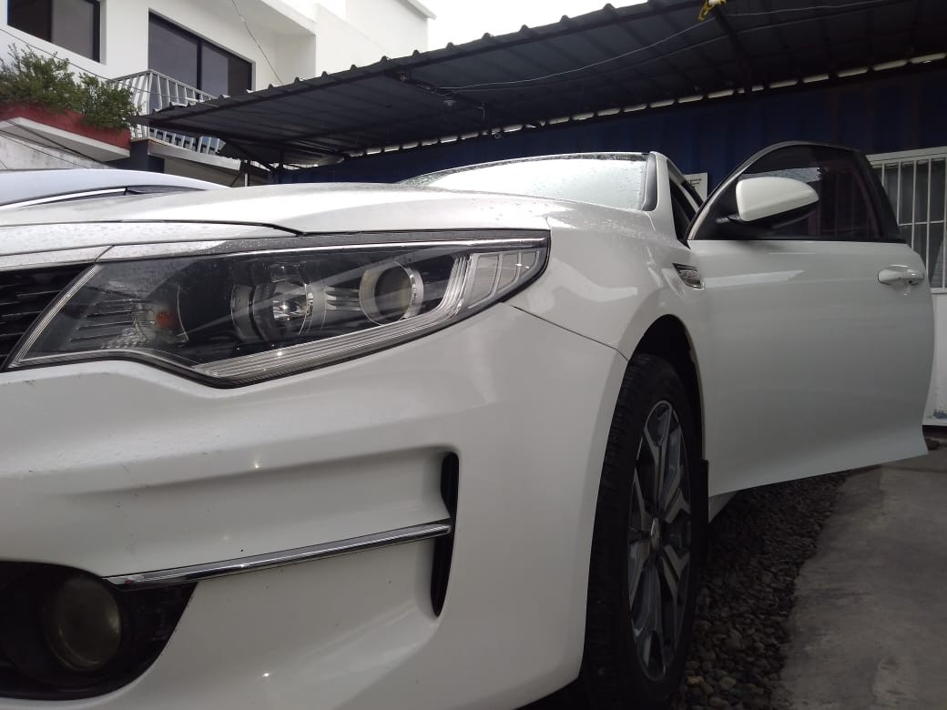 carros - KIA K5 2018 BLANCO 2