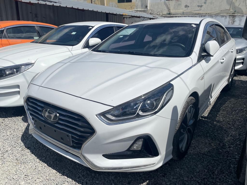 carros - HYUNDAI SONATA NEW RISE 2019 BLANCO 1