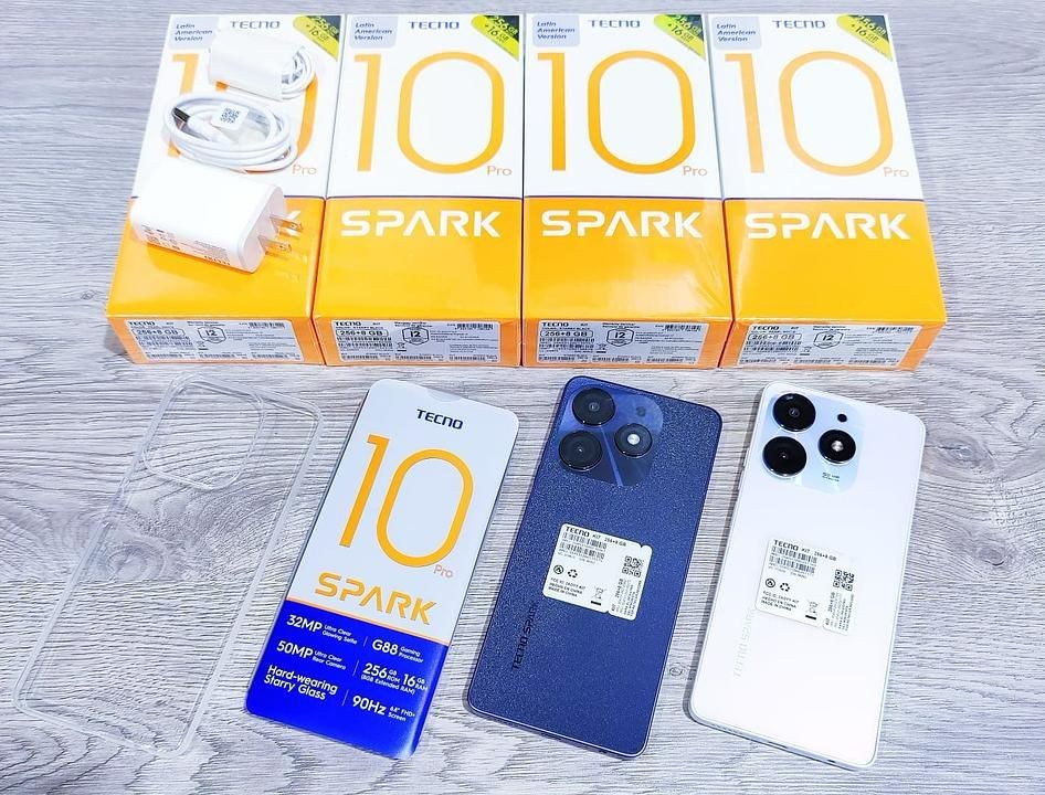 celulares y tabletas - TECNO SPARK 10 PRO 256GB + 16GB RAM