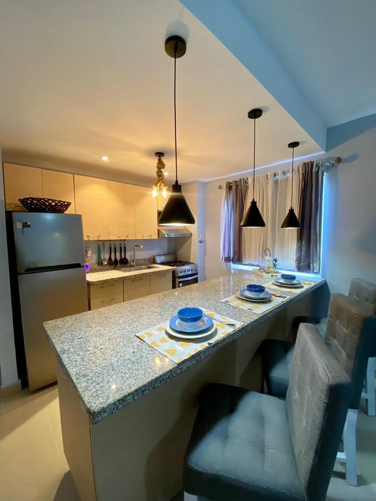 apartamentos - Bavaro-Punta Cana, Apartamento Amueblado De 2 Habitaciones En Alquiler!! 1