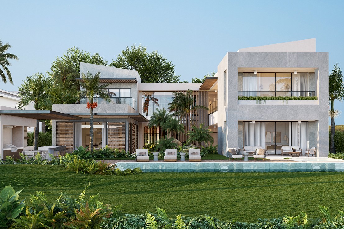 casas vacacionales y villas - Villa en Cap Cana Punta Espada en Plano de 6 habitaciones con plan de pagos 5