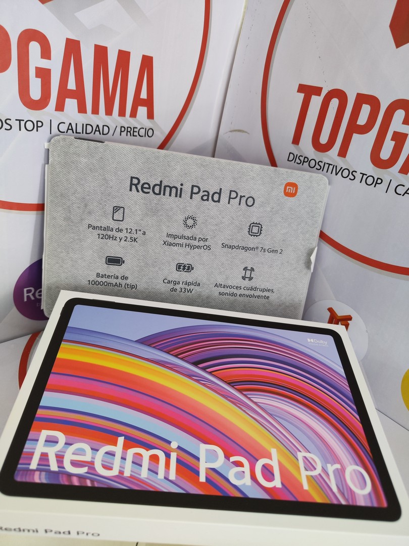 celulares y tabletas - Redmi Pad Pro, 8 GB RAM + 256 GB 9