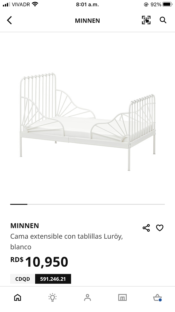 muebles - Cama extensible para niños 