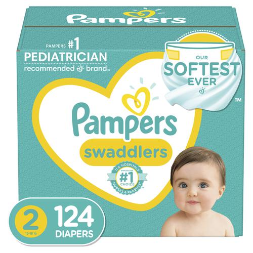 cuidado y nutricion - PAMPERS SWADDLERS CAJAS JUMBO