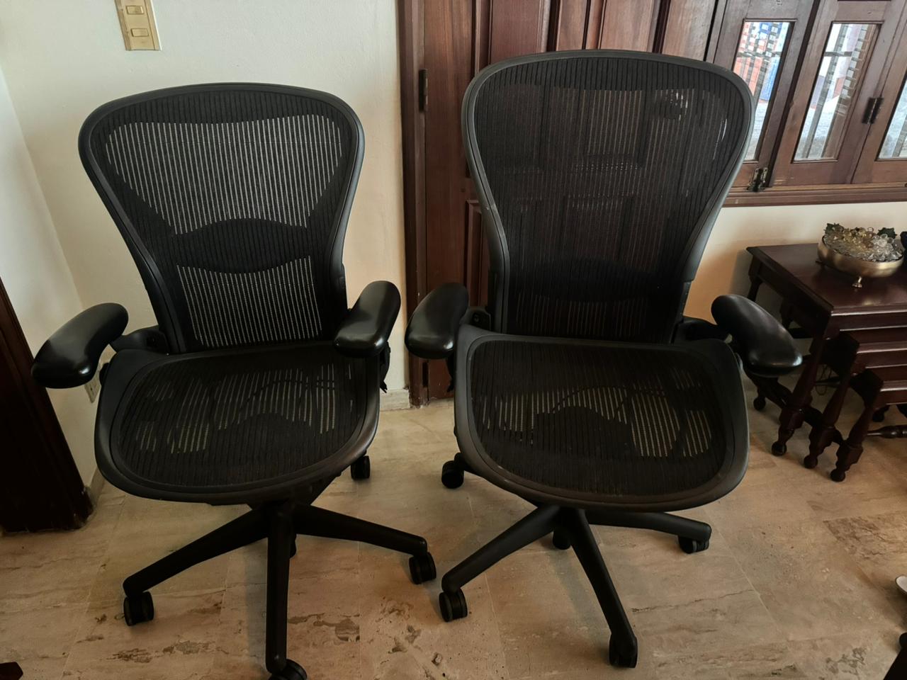 articulos de oficina - Vendo recién importada Silla Aeron Herman Miller 