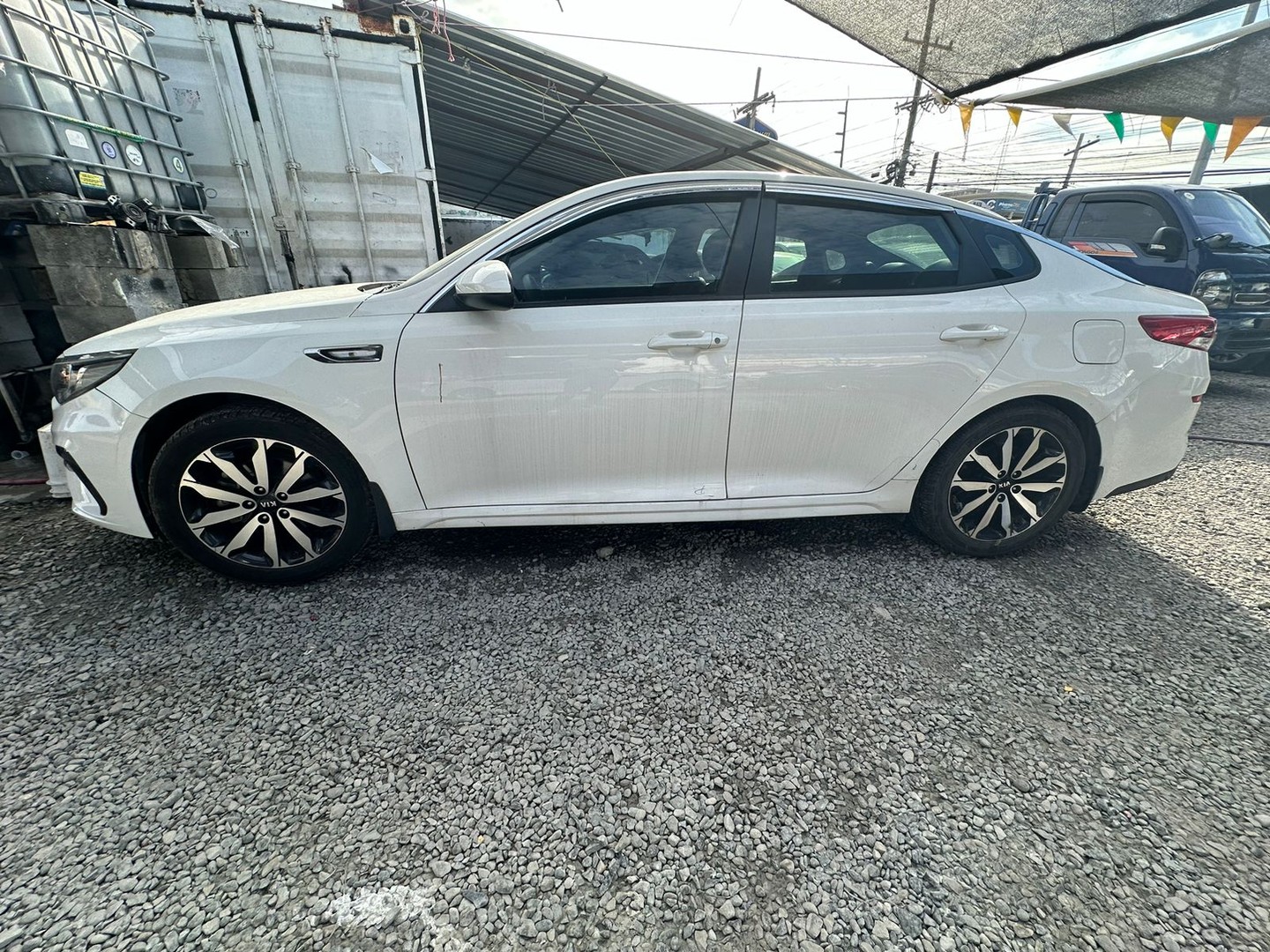 carros - KIA K5 2018 BLANCO 1