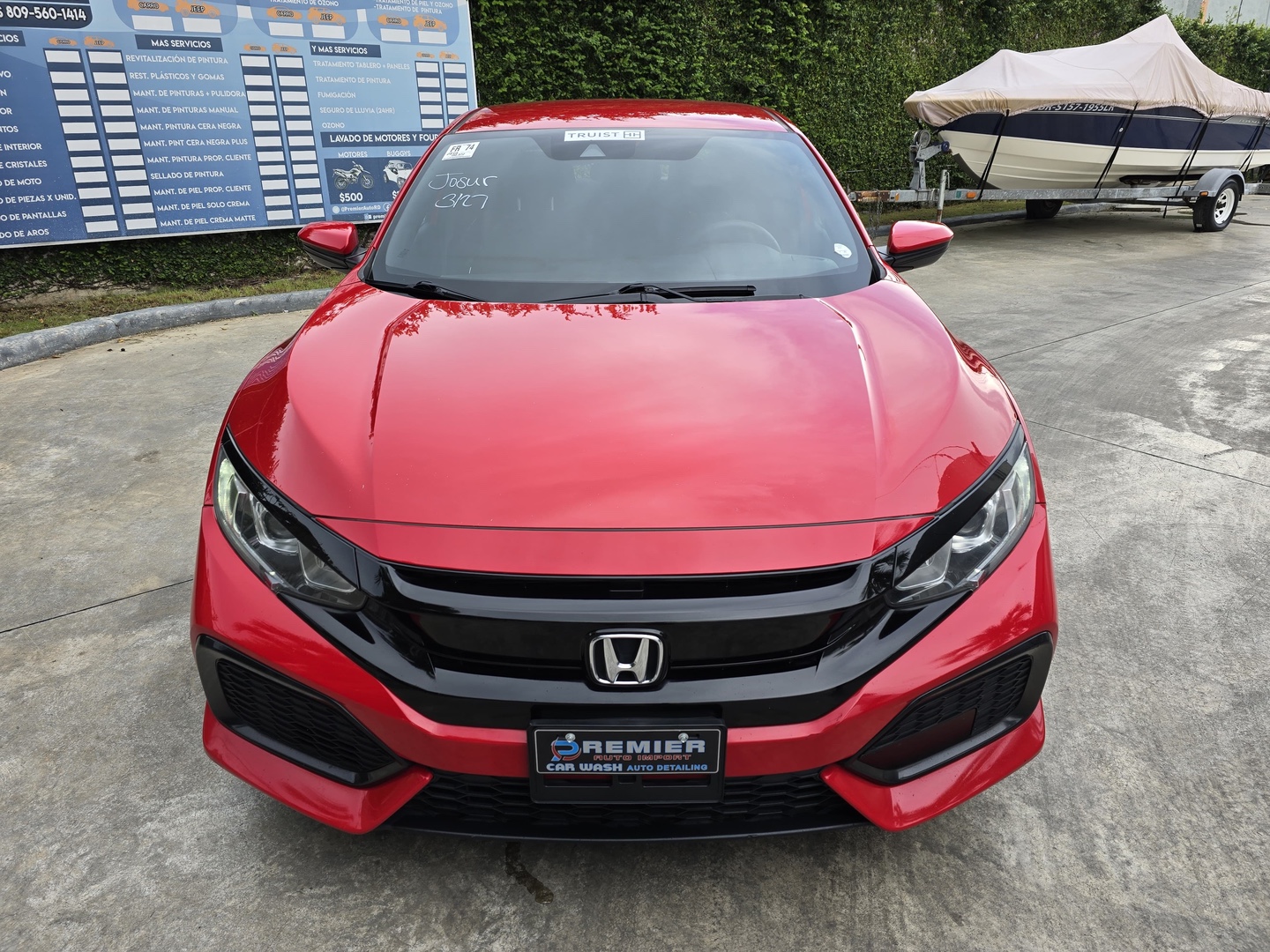 carros - Honda Civic Hatchback Turbo 2019 Clean Carfax 1