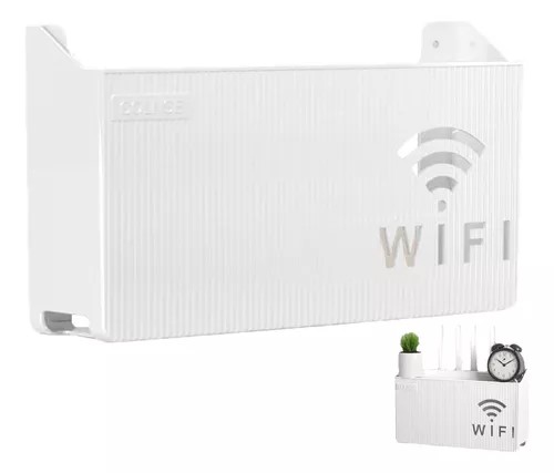 accesorios para electronica - Soporte de pared para router, moden wifi. 2