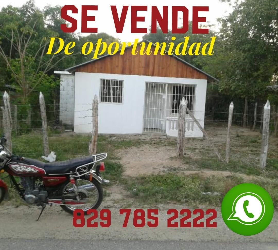 casas - HERMOSO CASA EN DAJABONPARA INVERCION O VIDA FAMILIAREXCELENTES