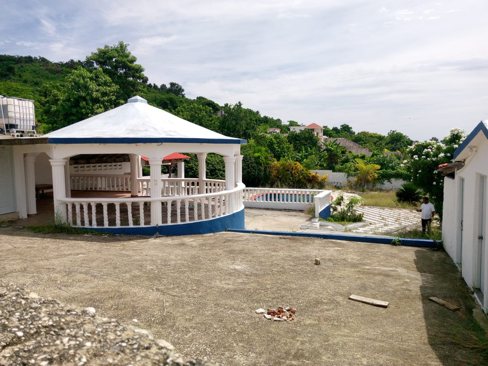 casas vacacionales y villas - piscina para vacacional, con título vista al mar, vestidor y baño en bahoruco  6