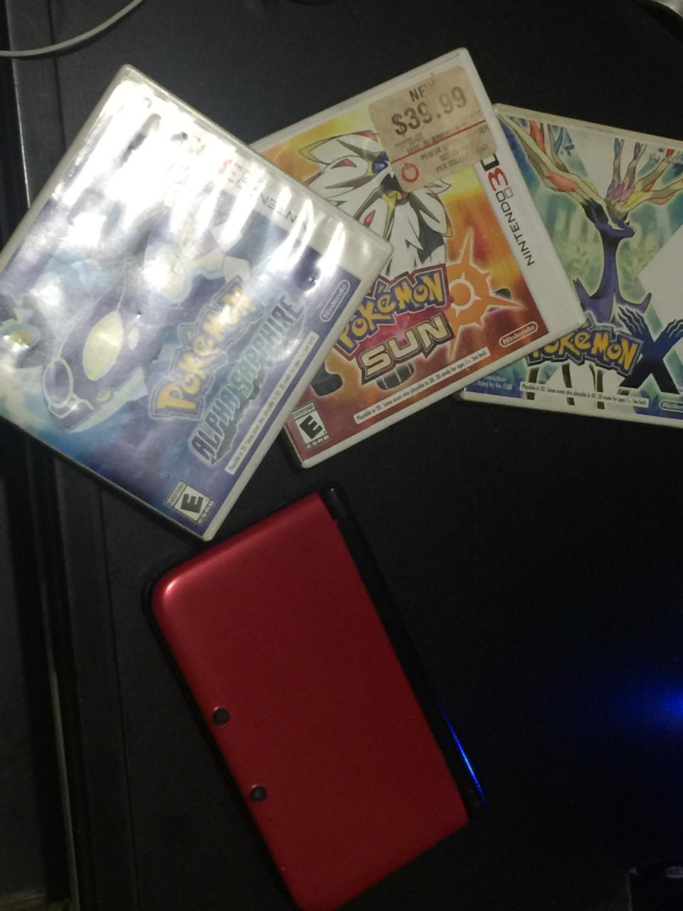 consolas y videojuegos - venta de 3ds XL con juegos fisicos y virtuales