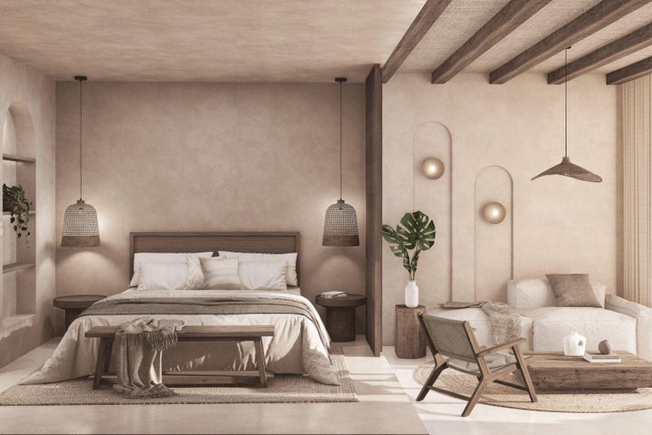 apartamentos - Proyecto en venta Punta Cana #24-1862 un dormitorio, balcón, parqueo cubierto. 5