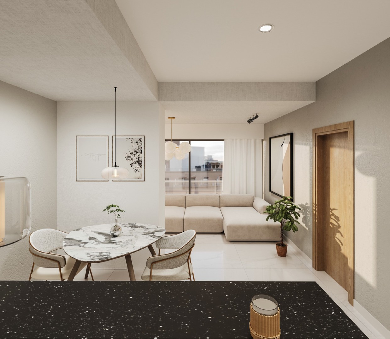 apartamentos - Los Cacicazgos, Moderno Proyecto de 1 a 3 Habitaciones 2
