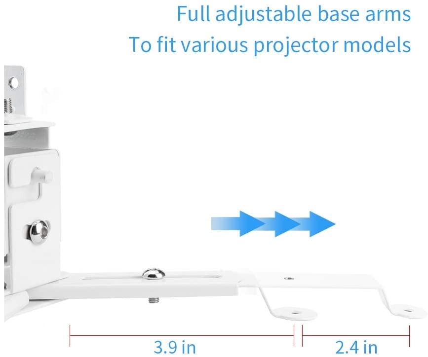 equipos profesionales - Soporte base de proyector stand soporte de techo de pared extensible 6