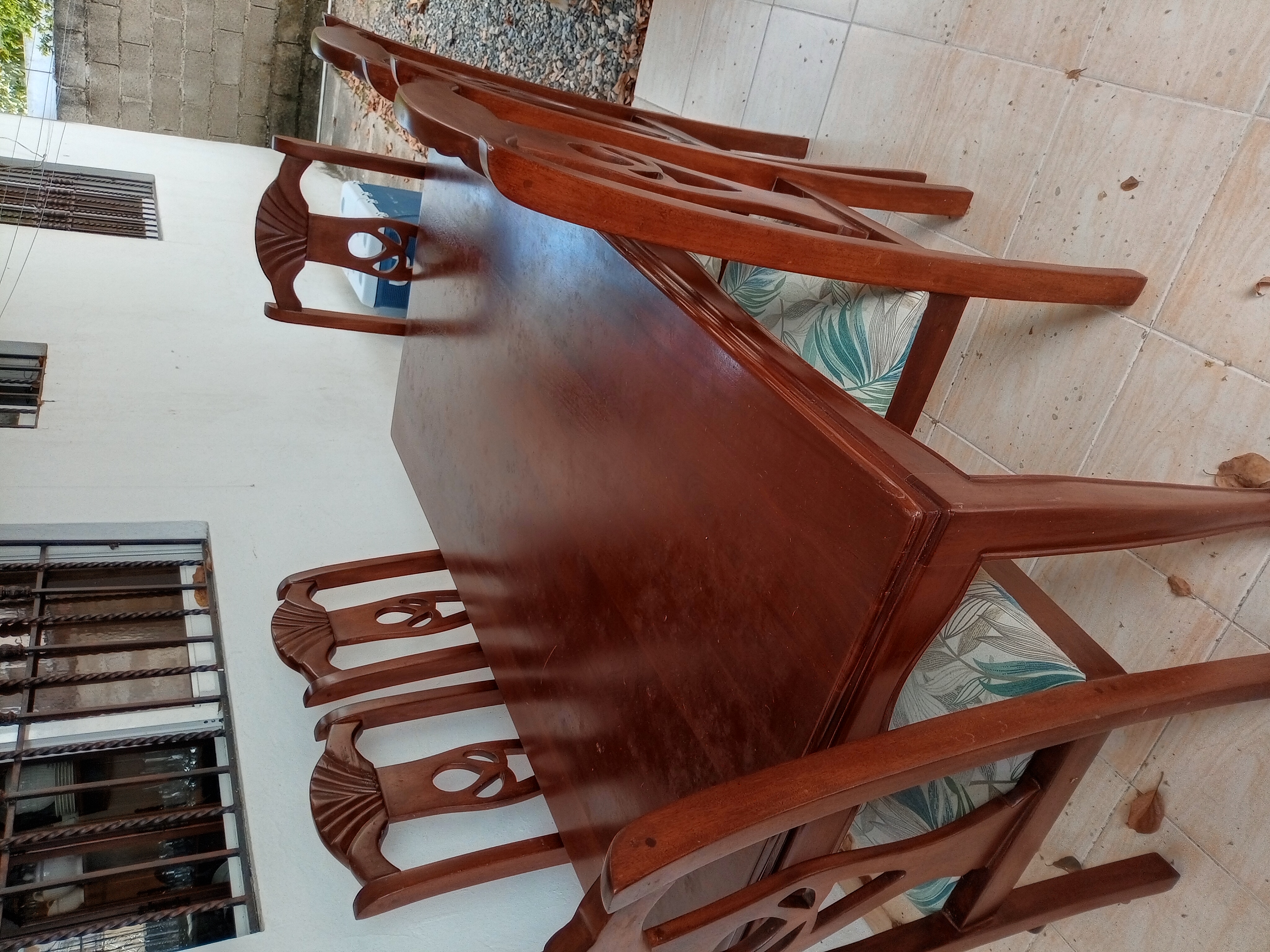 muebles y colchones - Comedor en caoba antiguo  2