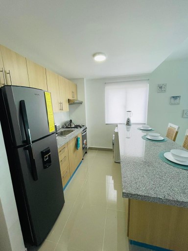 apartamentos - Apartamento Amueblado 2Hab con Área Social en Punta Cana, Serena Village.  5