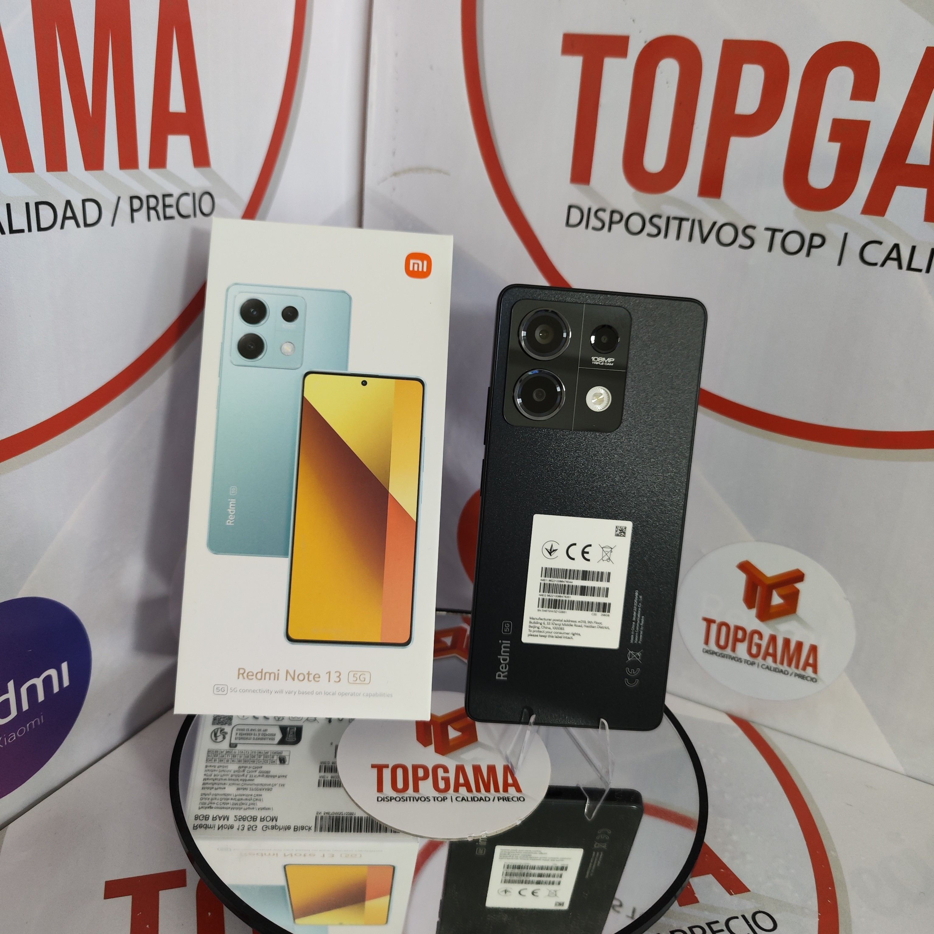 celulares y tabletas - REDMI NOTE 13 5G, 8GB RAM + 256GB ROM 

