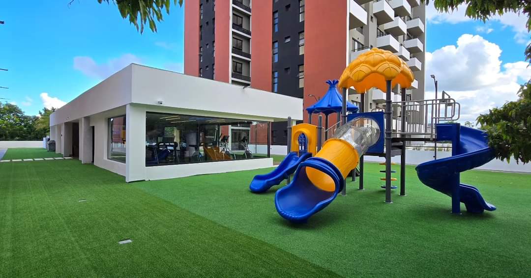 apartamentos - 4to piso con ascensor piscina gym área de juegos para niños  1