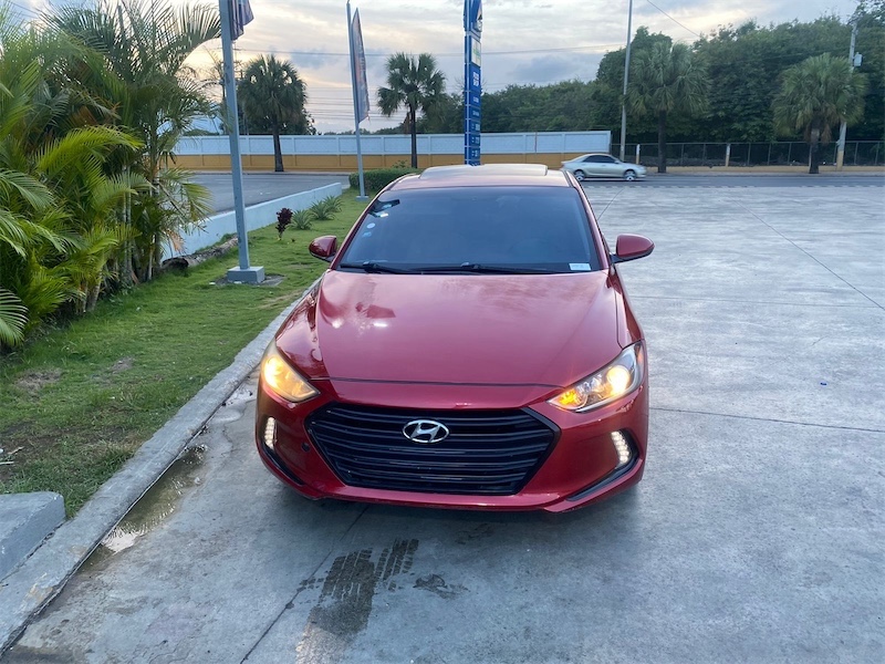 carros - VENDO HYUNDAI ELANTRA 2017/SOONRUF-PUSH BOTÓN