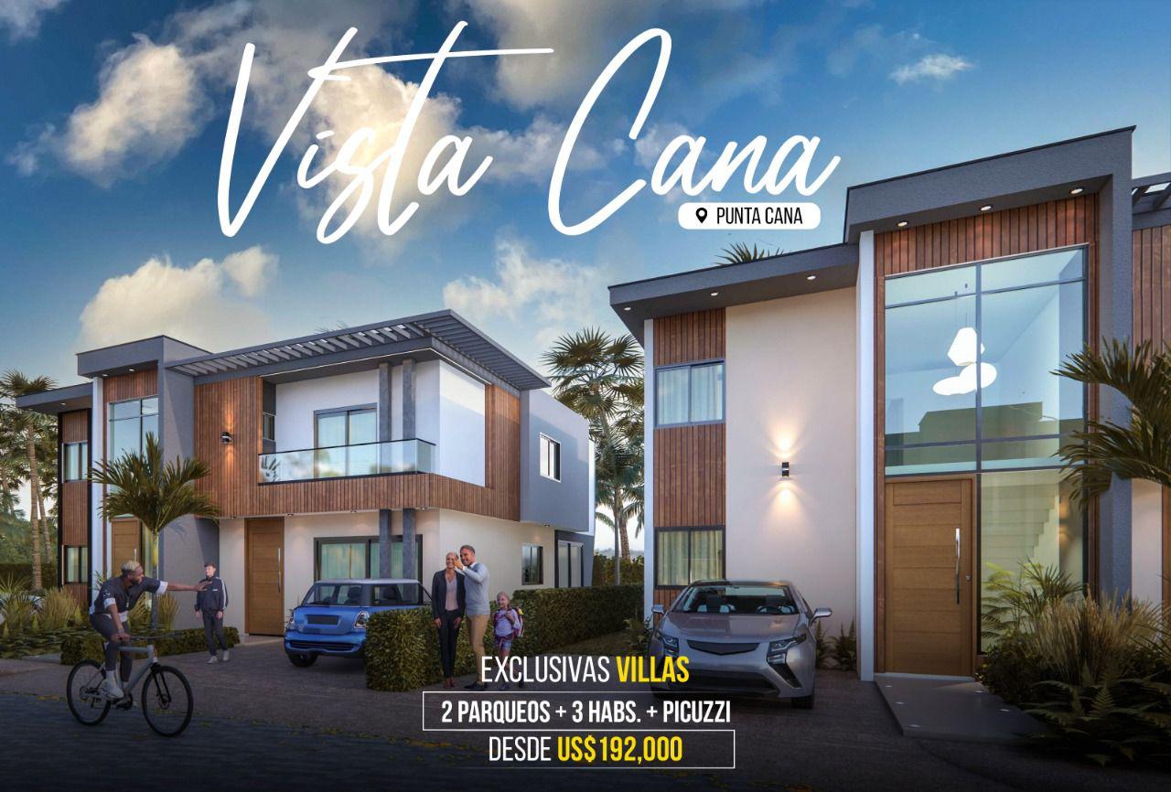 casas vacacionales y villas - VILLAS A LA VENTA EN PUNTA CANA- REPUBLICA DOMINICANA