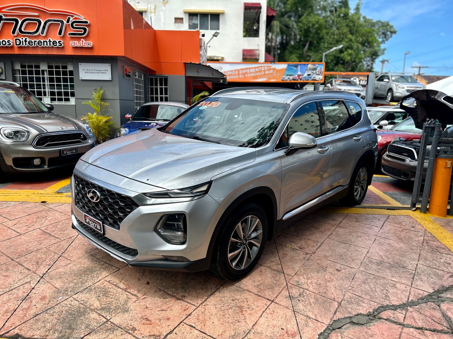 jeepetas y camionetas - Hyundai Santa Fe SE Gris 2020