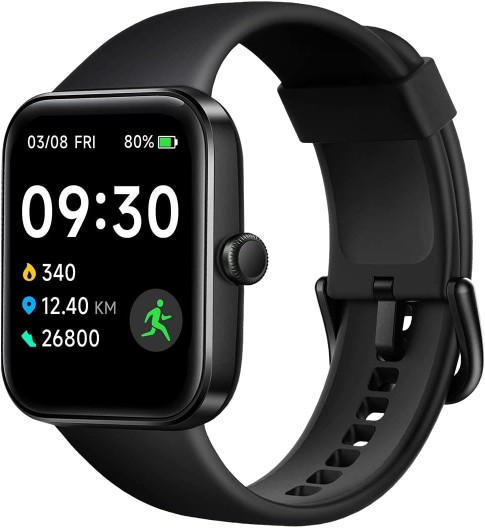 camaras y audio - SKG V7 Smart Watch, monitor de salud (Negro y Rosa) 1