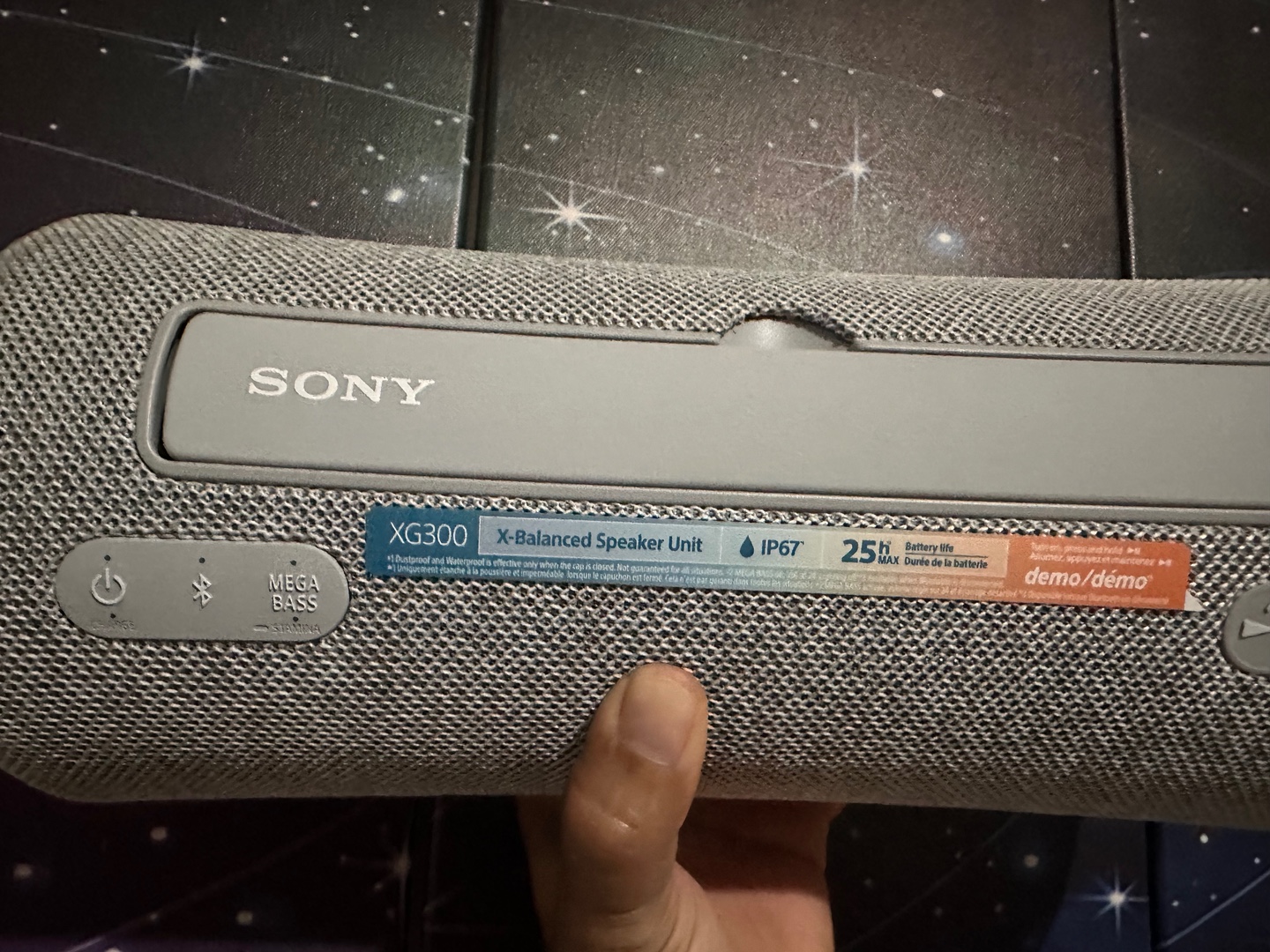 camaras y audio - Bocina Sony portátil de más de 20 horas de autonomía 